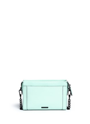 Back View - Click To Enlarge - REBECCA MINKOFF - 'Crosby' mini leather crossbody bag