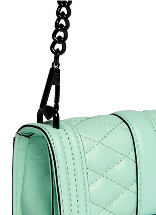 Detail View - Click To Enlarge - REBECCA MINKOFF - 'Love' mini leather crossbody