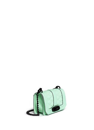 Front View - Click To Enlarge - REBECCA MINKOFF - 'Love' mini leather crossbody
