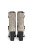 Back View - Click To Enlarge - JIMMY CHOO - 'Dart' python embossed suede boots