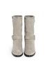 Figure View - Click To Enlarge - JIMMY CHOO - 'Dart' python embossed suede boots