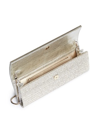 Detail View - Click To Enlarge - JIMMY CHOO - 'Sweetie' glitter acrylic clutch