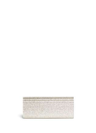 Back View - Click To Enlarge - JIMMY CHOO - 'Sweetie' glitter acrylic clutch