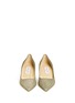 Figure View - Click To Enlarge - JIMMY CHOO - 'Aza' lamé glitter pumps