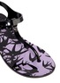 Detail View - Click To Enlarge - MC Q - Swallow print jelly sandals