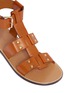 Detail View - Click To Enlarge - CHLOÉ - Gladiator flat leather sandals