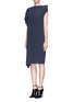 Figure View - Click To Enlarge - ACNE STUDIOS - 'Nightly Silk' asymmetric shift dress