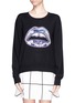 Main View - Click To Enlarge - MARKUS LUPFER - 'Lara Lip' sequin sweater