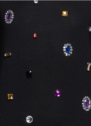 Detail View - Click To Enlarge - MARKUS LUPFER - Nat jewel sweater