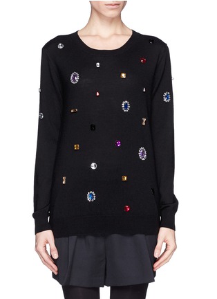 Main View - Click To Enlarge - MARKUS LUPFER - Nat jewel sweater