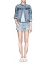 Figure View - Click To Enlarge - J BRAND - Carly tomboy denim shorts