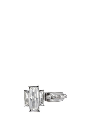 Main View - Click To Enlarge - ALEXANDER MCQUEEN - Knuckle Stud Double Ring