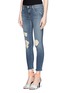 Front View - Click To Enlarge - J BRAND - Cropped rip detail jeans