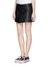 Front View - Click To Enlarge - OPENING CEREMONY - Leather skirt