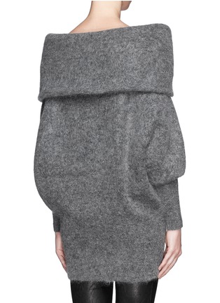 Back View - Click To Enlarge - ACNE STUDIOS - 'Daze' oversize cowl neck sweater