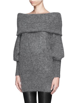 Front View - Click To Enlarge - ACNE STUDIOS - 'Daze' oversize cowl neck sweater