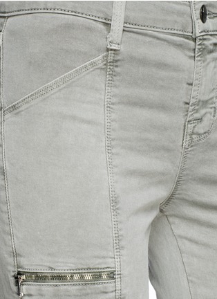Detail View - Click To Enlarge - J BRAND - Kassidy skinny zip utility jeans