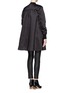 Back View - Click To Enlarge - ACNE STUDIOS - 'Eclipse Shine' satin coat