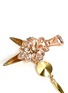 Detail View - Click To Enlarge - MOUNSER - Crystal spike drop single ear cuff