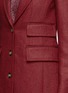 Detail View - Click To Enlarge - STELLA JEAN - 'Lisa' chevron wool knit coat 