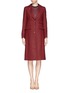 Main View - Click To Enlarge - STELLA JEAN - 'Lisa' chevron wool knit coat 