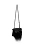 Front View - Click To Enlarge - 3.1 PHILLIP LIM - Depeche goat hair leather clutch