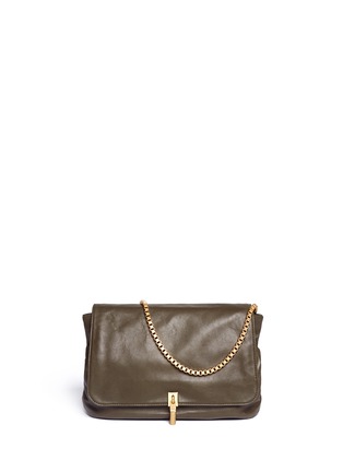 Main View - Click To Enlarge - ELIZABETH AND JAMES - Medium chain strap leather shoulder bag