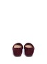 Back View - Click To Enlarge - CHLOÉ - Point toe suede flats