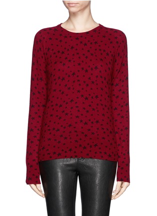 Main View - Click To Enlarge - EQUIPMENT - 'Sloane' star print cashmere sweater