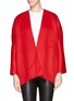 Main View - Click To Enlarge - MS MIN - Wrap front pleat back jacket