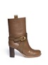Main View - Click To Enlarge - CHLOÉ - Ankle harness leather boots