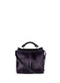Main View - Click To Enlarge - 3.1 PHILLIP LIM - 'Ryder' small fur front leather satchel
