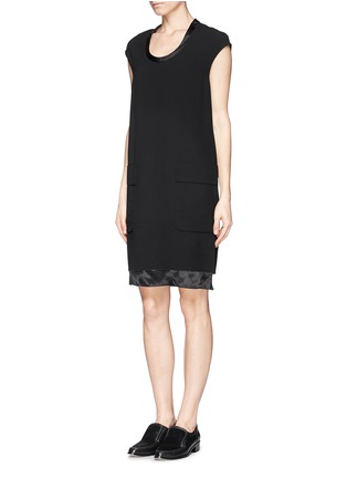 Figure View - Click To Enlarge - ACNE STUDIOS - 'Palmer Crepe' shift dress