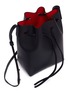 Detail View - Click To Enlarge - MANSUR GAVRIEL - Mini contrast lining leather bucket bag