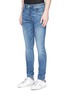 Front View - Click To Enlarge - AMIRI - 'Stack' slim fit distressed jeans