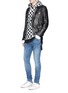 Figure View - Click To Enlarge - AMIRI - 'Stack' slim fit distressed jeans