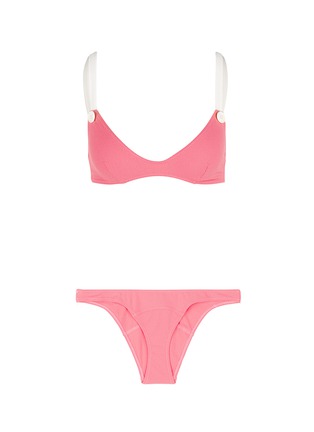 Main View - Click To Enlarge - LISA MARIE FERNANDEZ - Button bikini set