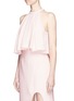 Front View - Click To Enlarge - C/MEO COLLECTIVE - 'Vivid Lights' pleated crepe top