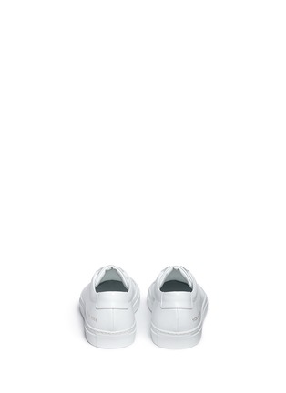 Back View - Click To Enlarge - COMMON PROJECTS - 'Original Achilles' nappa leather sneakers