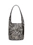 Main View - Click To Enlarge - ELIZABETH AND JAMES - 'Finley Courier' zebra calfhair leather bag