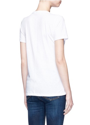 Back View - Click To Enlarge - RAG & BONE - 'Vee' V-neck Pima cotton T-shirt