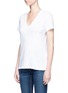 Front View - Click To Enlarge - RAG & BONE - 'Vee' V-neck Pima cotton T-shirt
