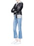 Figure View - Click To Enlarge - RAG & BONE - Cropped flared jeans