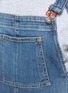 Detail View - Click To Enlarge - RAG & BONE - Cropped flared denim overalls
