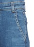 Detail View - Click To Enlarge - RAG & BONE - Cropped flared denim overalls
