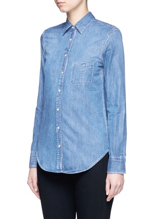 Front View - Click To Enlarge - RAG & BONE - 'Classic' cotton chambray shirt