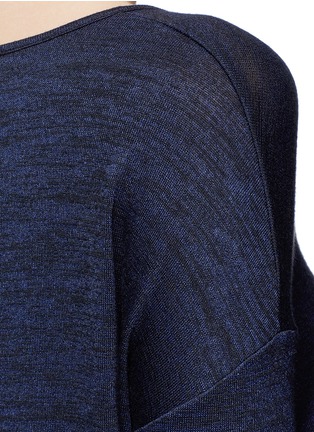 Detail View - Click To Enlarge - RAG & BONE - 'Mia' drape open back jersey top