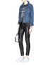 Figure View - Click To Enlarge - RAG & BONE - 'Cuffless' denim jacket