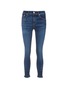 Main View - Click To Enlarge - RAG & BONE - 'Capri' letout cuff cropped skinny jeans