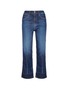Main View - Click To Enlarge - RAG & BONE - 'Lou' vintage wash cropped jeans
